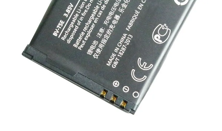 2x3000mAh BV T5E / BVT5E запасная батарея + универсальное зарядное устройство для Microsoft Lumia