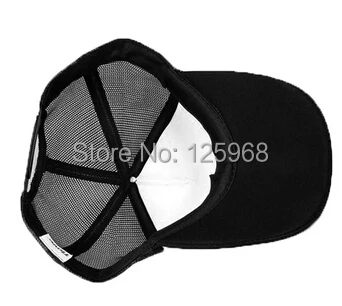 

2015 New Style MOQ=1PCS Fashion Classic Trucker Foam Mesh Hat Baseball Cap Solid Color Adjust Hat Free Shipping