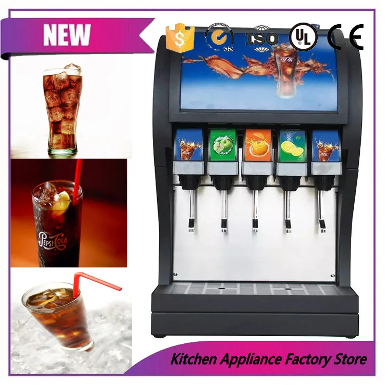 5 клапанов автоматический Электрический диспенсер для напитков cola газированная