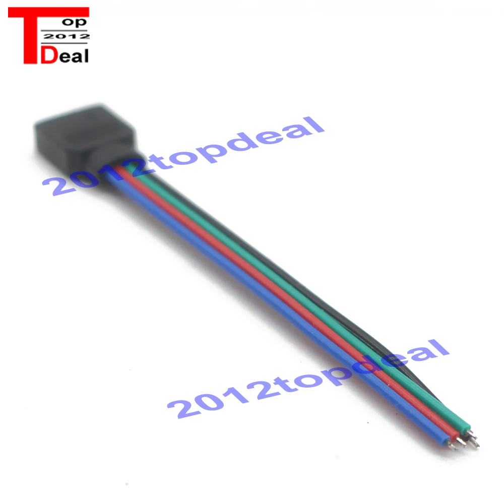 5 50 шт 10 см RGB 4 контакта мужской/женский разъем провода кабель для 5050 3528