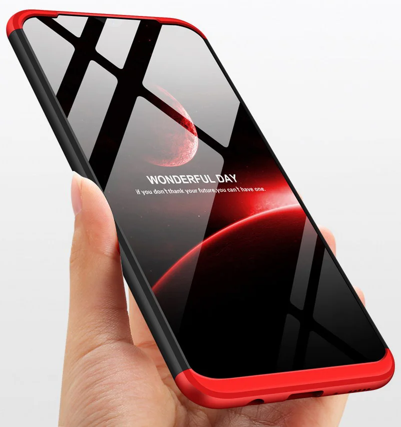 3-в-1 защитный чехол на весь экран для Samsung Galaxy M20 корпус задней крышки M10 Fundas |