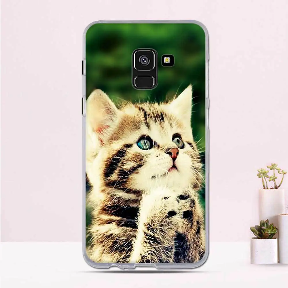 Чехол для Samsung A8 2018 Силиконовый ТПУ защитный чехол-бампер телефона Plus чехол A 8 |