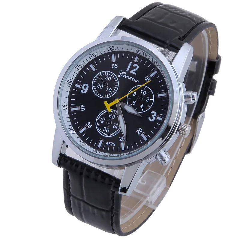 Мужские и женские наручные часы Geneva с искусственной кожей|watch with gps locator|watch winnerwatch