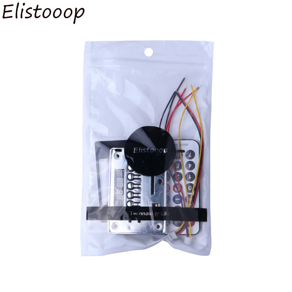 Elistoooop USB FM Aux радио Bluetooth MP3 декодер плата модуль Автомобильный USB MP3 плеер встроенный пульт дистанционного управления USB FM Aux радио