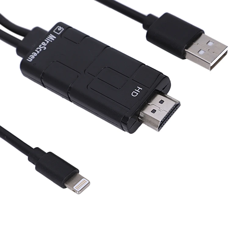 HDMI кабель 8 Pin для 1080 P HDTV AV адаптер X 7 6 S Plus Новый черный |