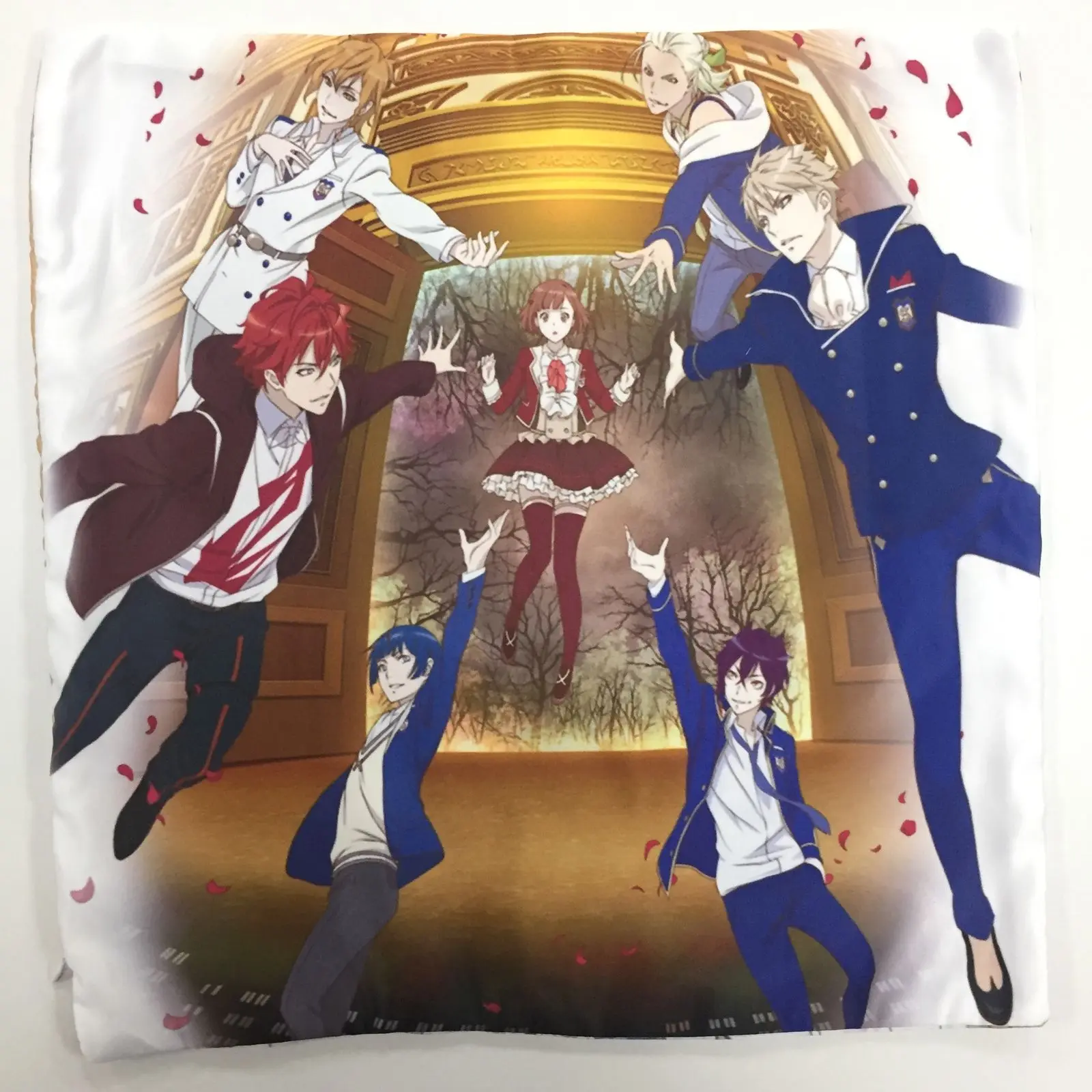 Новинка чехол с рисунком аниме Dance with Devils двумя боковыми подушками обнимающая