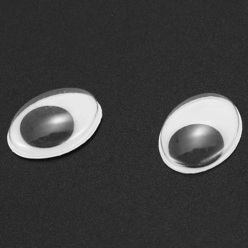 Wiggle eyes oval 20x15 mm 100 pieces(not self-adhesive