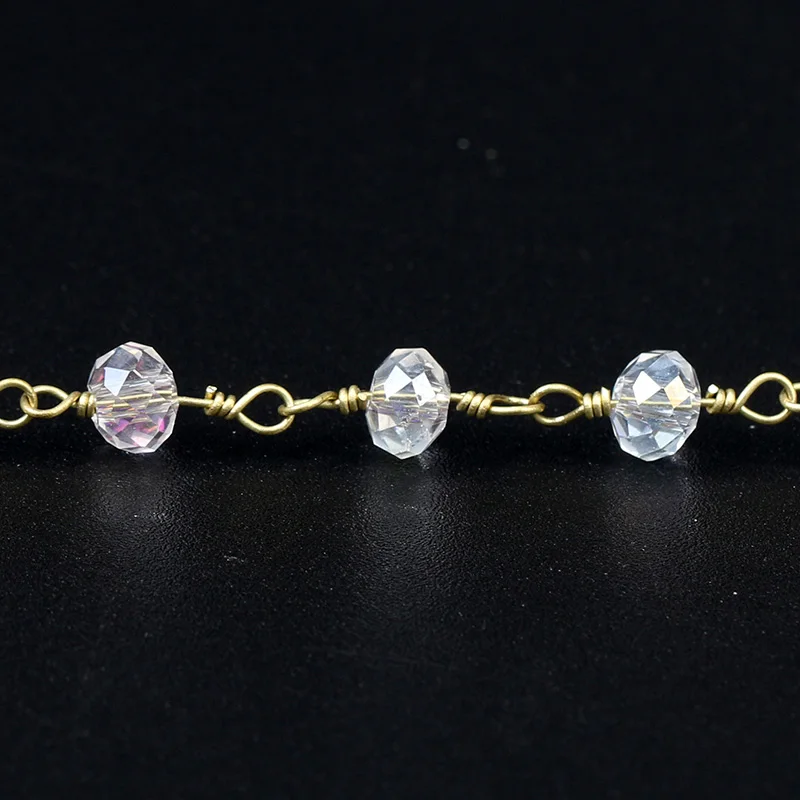 5 м сделай сам ювелирное изделие с позолотой провод в оболочке и украшениями виде