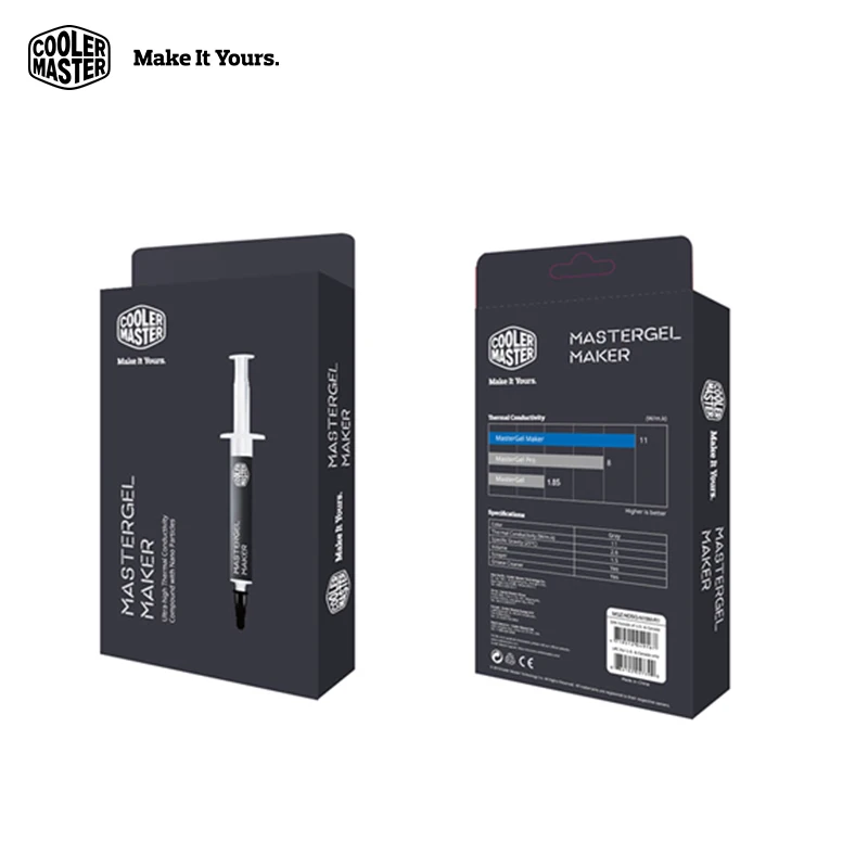 Cooler Master mastergel Maker Nano Термальность смазки ультра высокой Процессор/GPU проводимости