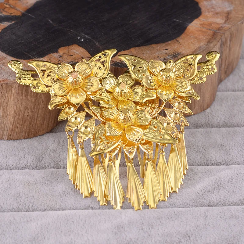 Классические китайские шпильки jaevini свадебные серьги с Фениксом для волос набор