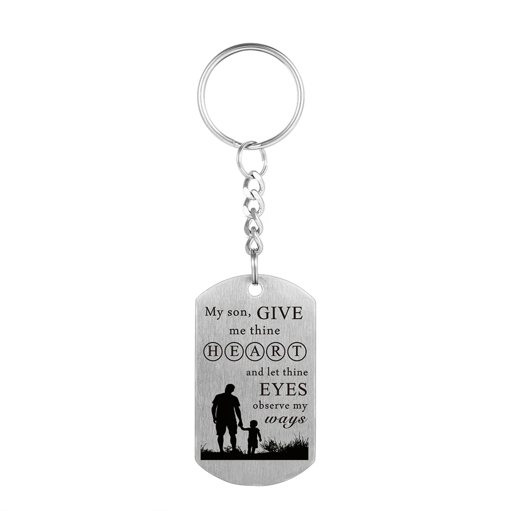 American Hot Military Army Cards Men Father Jewelry Laser Engraved Letter For Stainless Steel Dad and Son Pendant Necklace | Украшения и