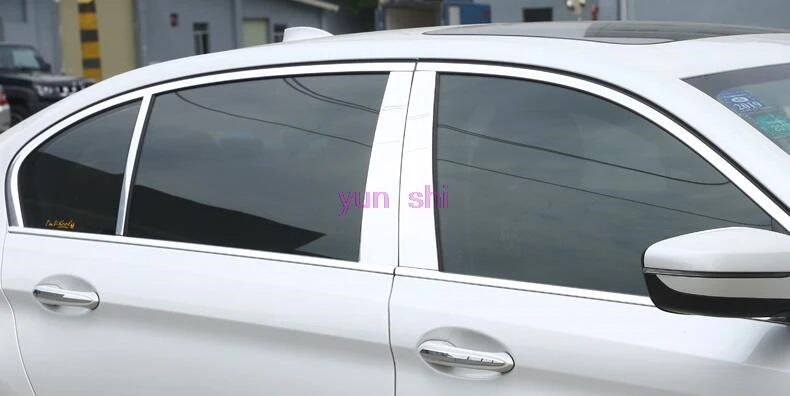 6 шт. металлические наклейки для BMW 5 серии G30 G38 528/530/540Li|sticker car|for bmwcar styling |