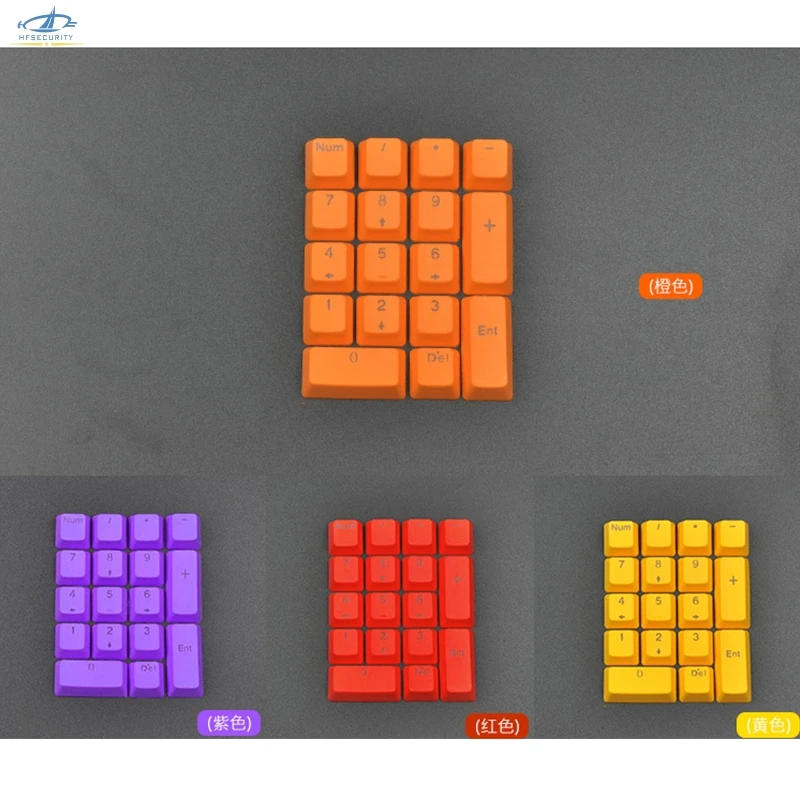 [HFSECURITY] DIY OEM высокие цветные механические колпачки для клавиатуры PBT клавиш с