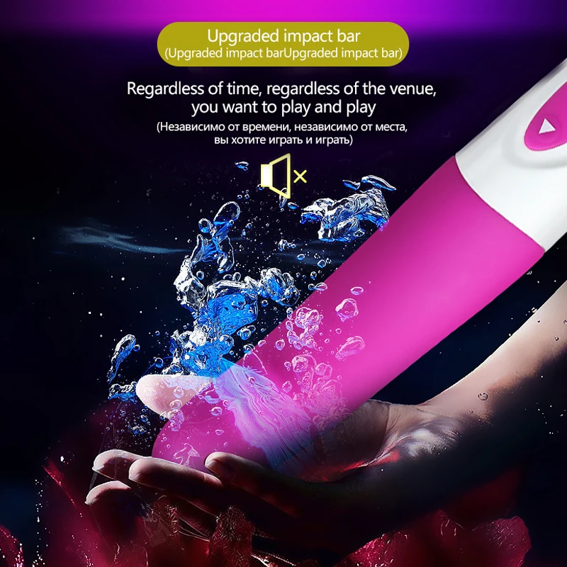 10 скоростей Мощный G Spot Вибратор Клитор Анальный Стимулятор массажер мастурбатор
