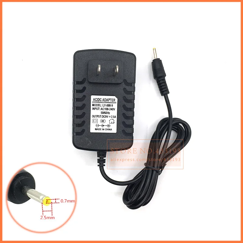 Новинка 9V 2.5A настенное домашнее зарядное устройство US вилка для PiPo M2 M3 M6 Pro M8 3G