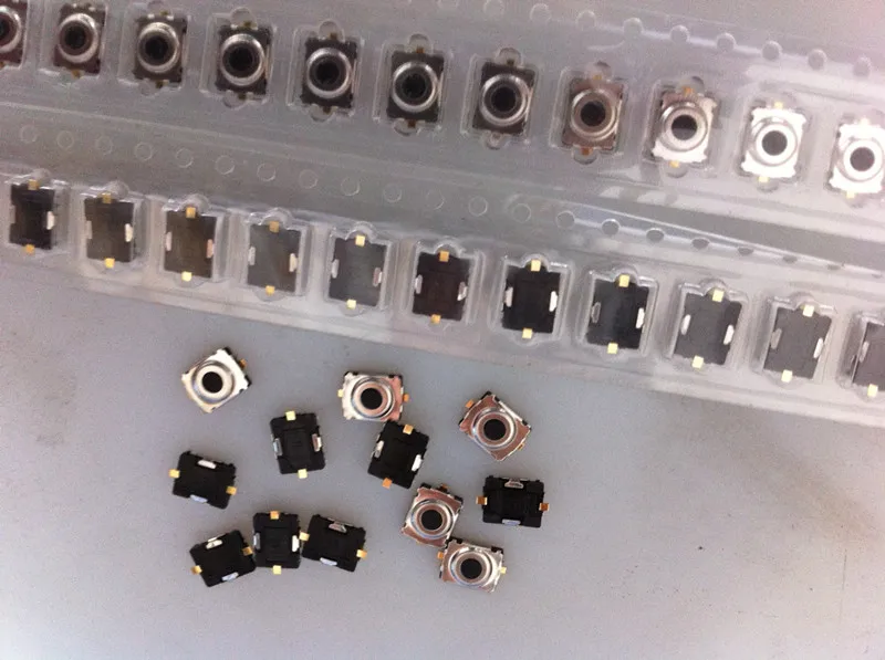 

Taiwan Huajie TSYS Touch Switch Waterproof and Dustproof 5*6*1.6 Car Key Remote Control Gold Plated Feet