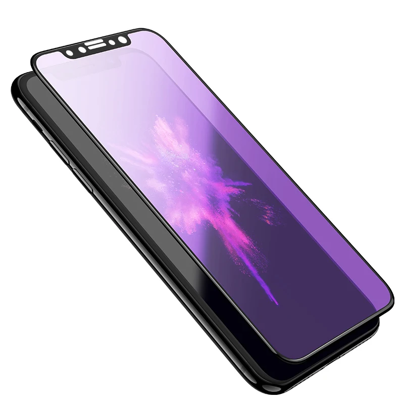 Для iPhone XS закаленное стекло MOfi для iPhone XR Защита экрана для iPhone XS Max полное покрытие для iPhone XS закаленная пленка