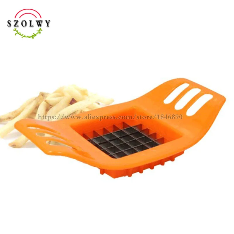 new Stainless Steel Vegetable Potato Slicer Cutter Chopper Chips Making Tool Cutting Device Fries utensilios de cozinha | Дом и сад