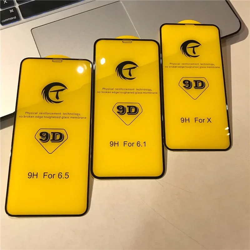 JOYCE 9D Закаленное стекло протектор экрана для iPhone 6s 7 8 Plus XR XS Max Blu Ray пленка i8plus