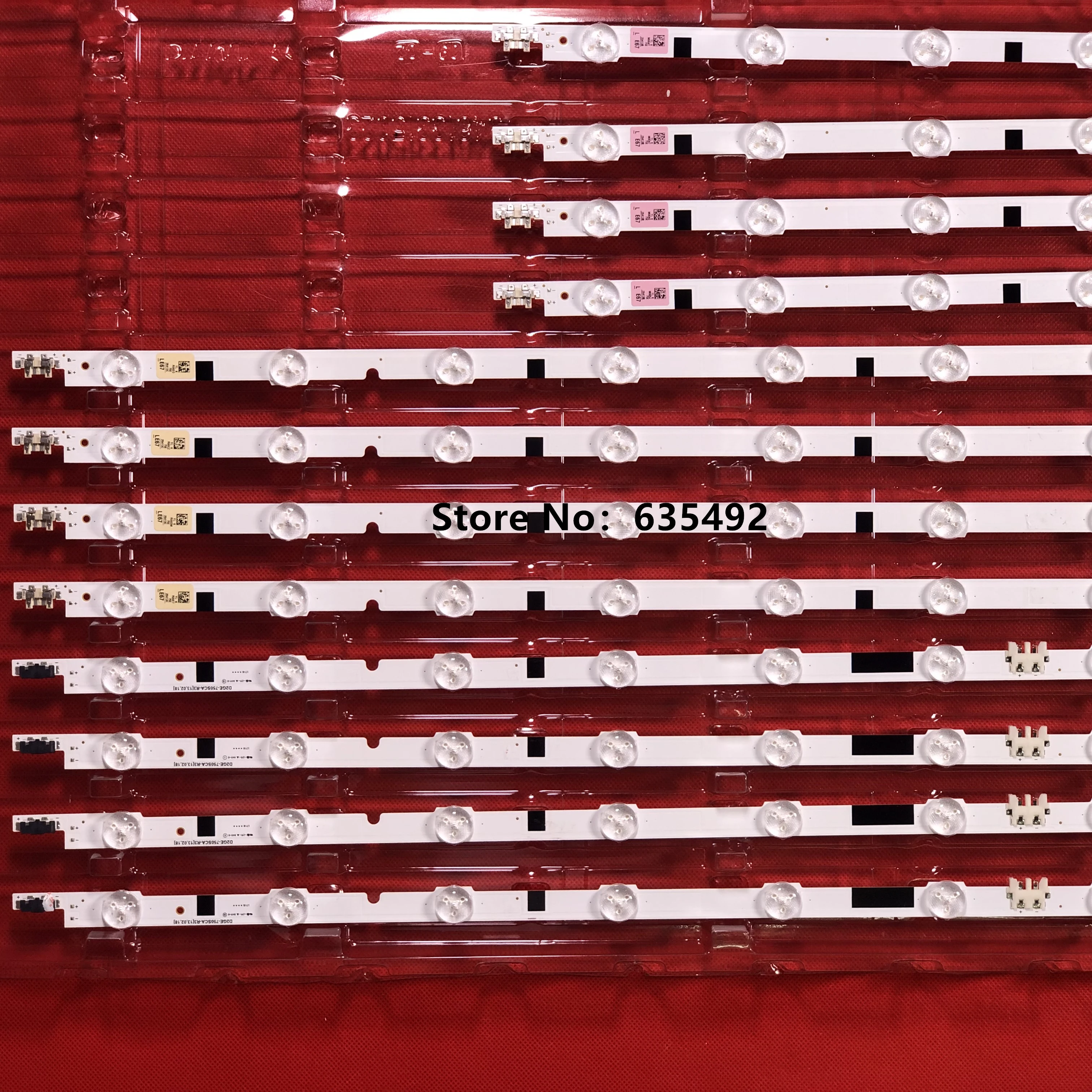 Светодиодная лента (9 светодиодный Дов + 6 светодиодов 9 светодиодов) 2013SVS75F UA75F6400
