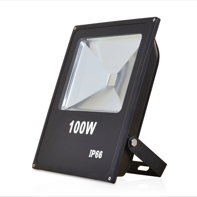 RGB прожектор красочная градация DMX сценический фонарь 100 Вт литой свет настенная