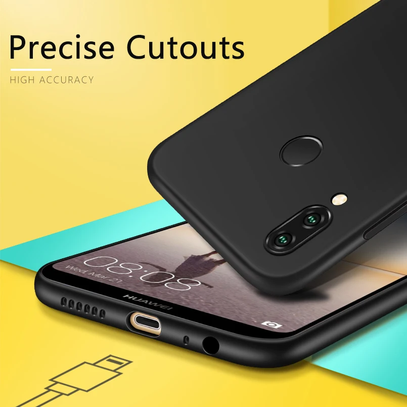 Sofe силиконовый чехол для Huawei P20 Lite противоударный Бампер P10 Pro P Smart Honor 9 10 Mate10 |