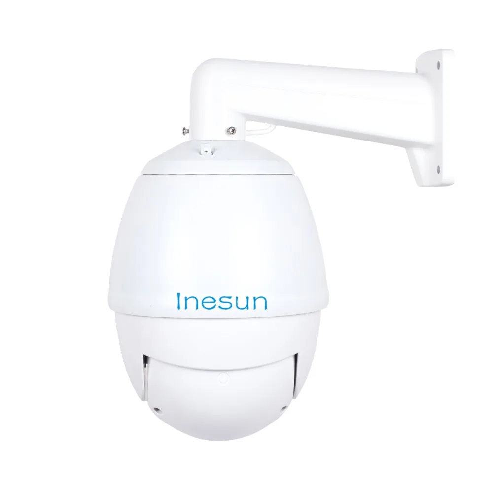 Inesun 7 дюймов наружная PTZ IP камера 30X оптический зум 5MP супер HD 2592x1944