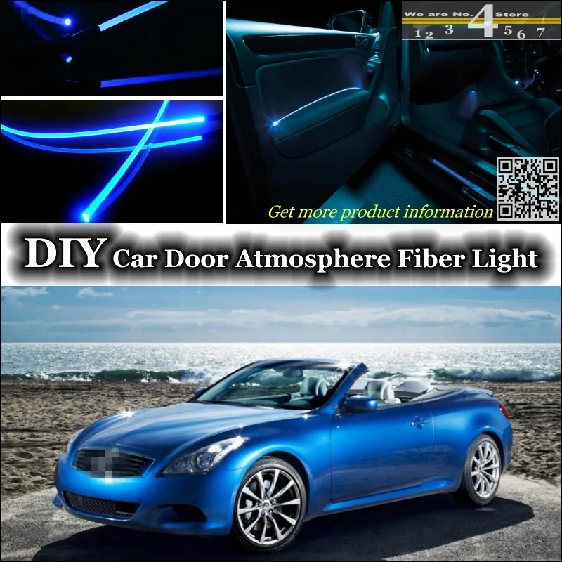 Для Infiniti G серии G20 G35 V35 G25 G37 Q40 Q60 внутренний окружающий свет тюнинга атмосферное