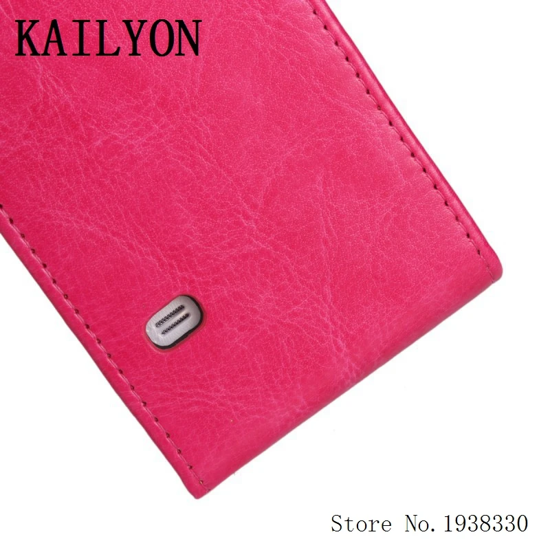 KAILYON S5 Mini роскошный высококачественный кожаный чехол для Samsung Galaxy G800 Вертикальный