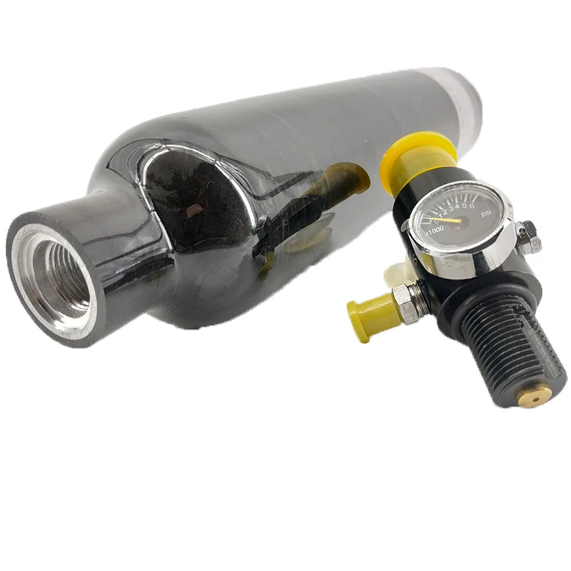 Пейнтбольный газовый баллон AC30561 Hpa 0 35 л с регулятором Pcp страйкбол сжатый ВВС
