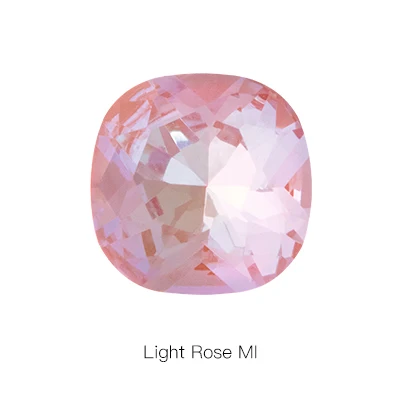 Light Rose MI Высокое качество стекло кристалл риволи стразы Pointback пришить на камень для рукоделия свадьбы для украшения одежды ткань - Цвет: Light Rose MI