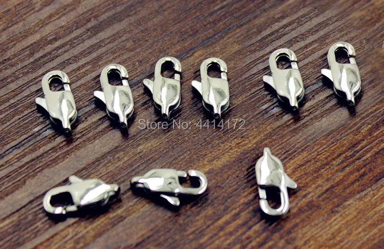 Бесплатная доставка 11 мм ожерелья из нержавеющей стали цепи прямоугольные Омары