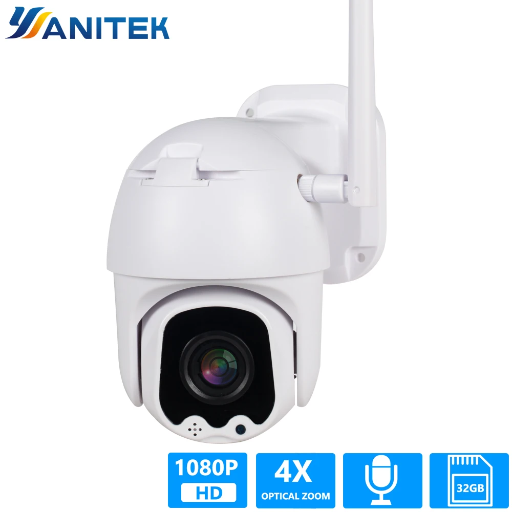 IP камера наружная скоростная купольная 1080P PTZ Wi Fi|Камеры видеонаблюдения| |