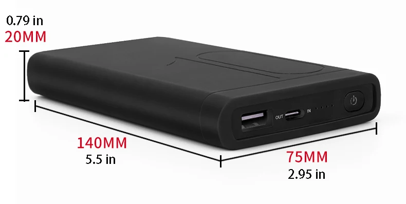 Силиконовый чехол для huawei 10000 мАч, мобильный аккумулятор SuperCharge AP09S, нескользящий внешний корпус для huawei power bank QuickCharge AP09Q