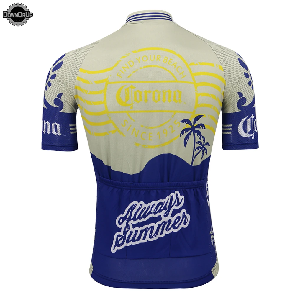 Мужская велосипедная одежда Corona beer короткий рукав ropa ciclismo Джерси Триатлон Майо