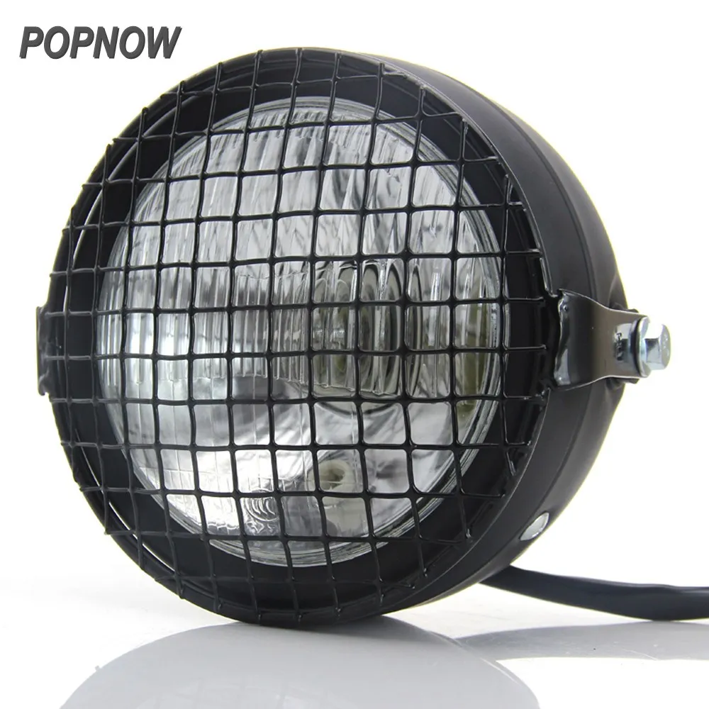 Шт. 1 шт. мотоцикл фара Гриль Крышка Боковое крепление Кронштейн Мотоцикл Внешний