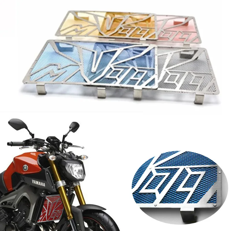 

Motorcycle Engine Radiator Bezel Grille Guard Cover Protector For Yamaha MT09 mt-09 mt 09 2014 2015 2016