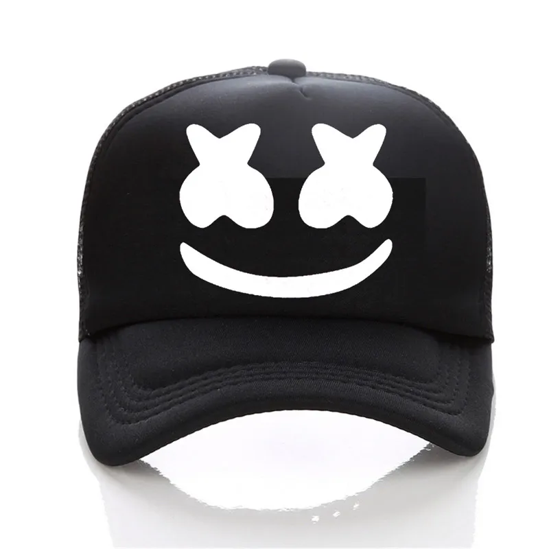 Бренд Marshmello бейсбольная кепка с принтом мужская wo летняя трендовая Кепка новая