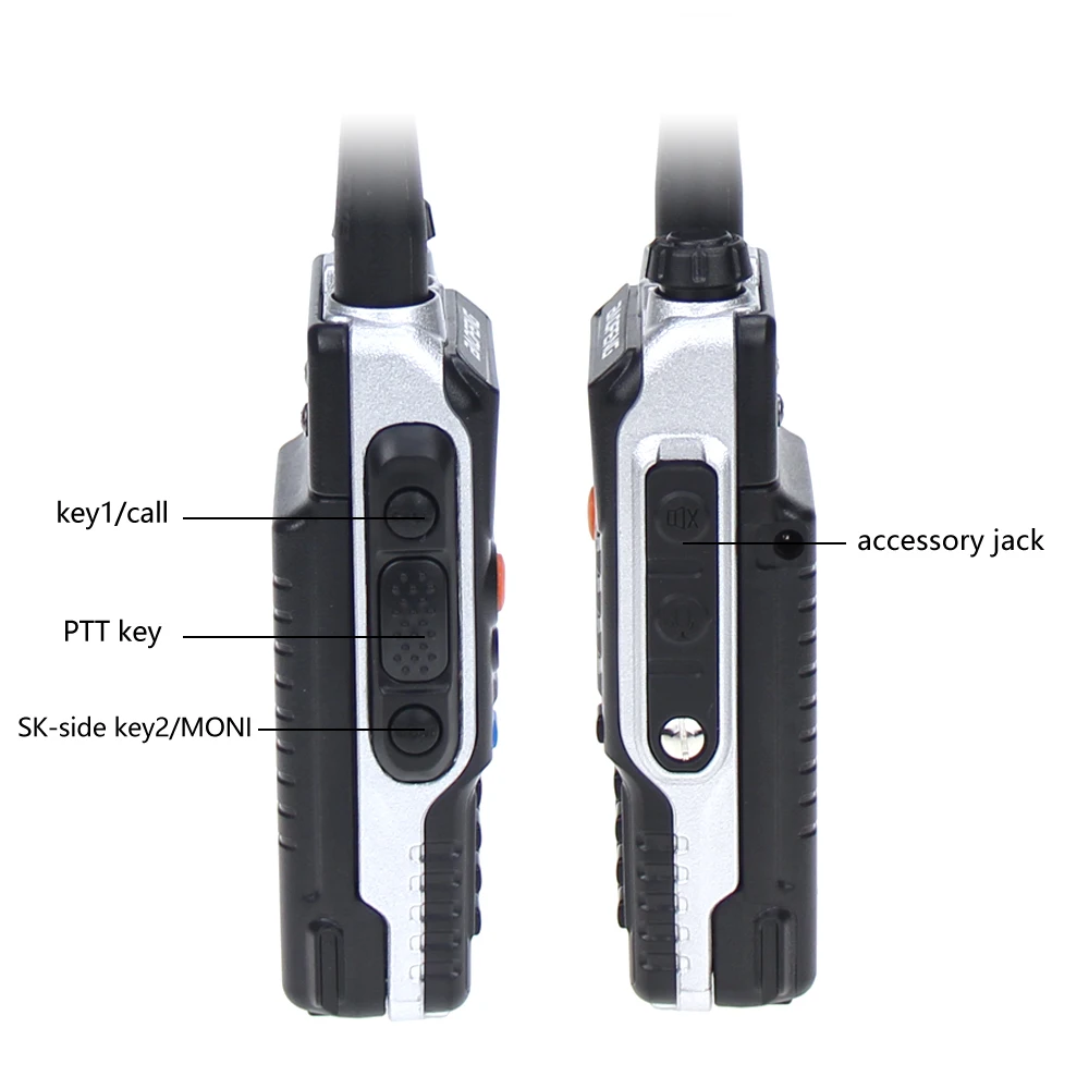 Рация Baofeng UVB2 Plus UV B2 водонепроницаемая Двухдиапазонная радиостанция VHF/UHF