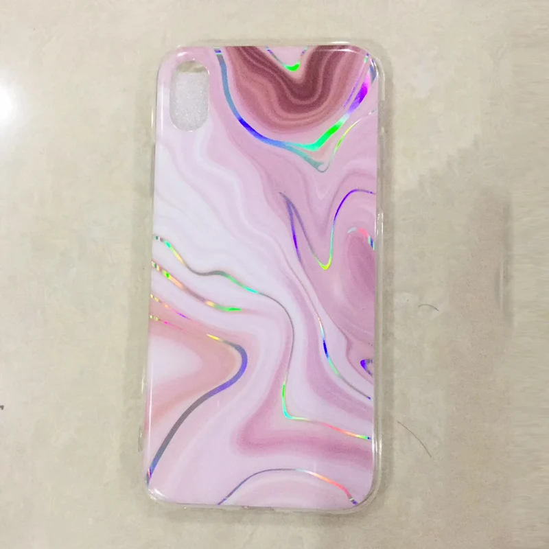 Лазерный чехол для samsung A7 2018 рисунком в виде радуги Galaxy m30 M20 M10 A10 A20 A30 A40 A50 A70 J2 J4 J6