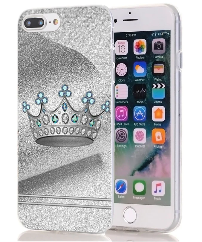 ТПУ Роскошный для iPhone 7 8 Plus 6 S Мягкий чехол Дизайн Мраморный перо X XS XR Max телефона
