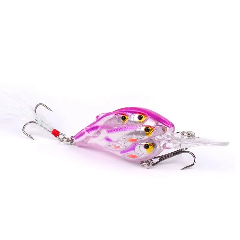 FISHINAPOT 1 шт. 8 см 9 4 г приманка рыболовные приманки гольян воблер (Wobbler) Группа рыба