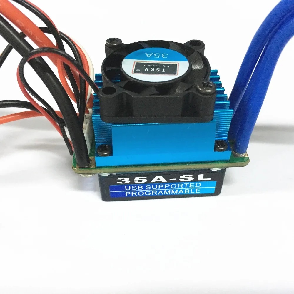 TSKY Racing 35A Brushless Electric Speed Controller ESC for 1/10 RC Car Truck | Игрушки и хобби