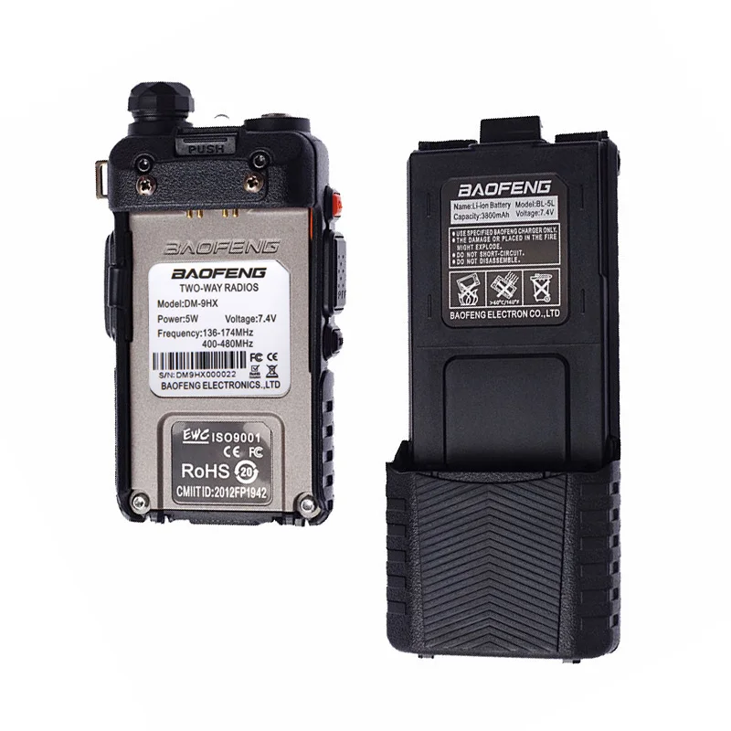 Baofeng DM-9HX DMR Tier II цифровой УФ Двухдиапазонный двухсторонний радиоприемник, радиопередатчик для сестры, радиопередатчик UV 9r UV-5R uv9r plus