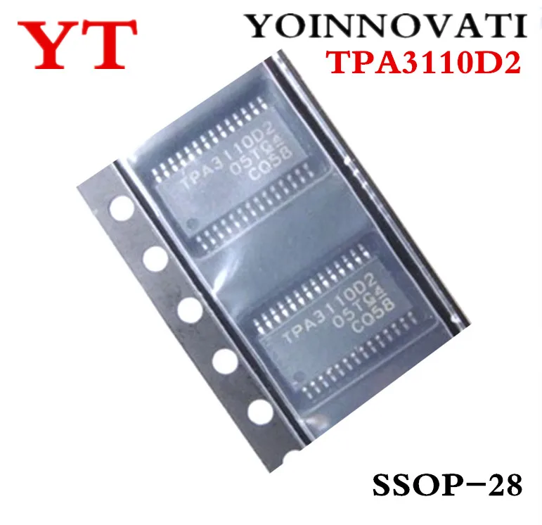 

30 шт./лот Новый и оригинальный TPA3110D2 TPA3110 SSOP-28 IC лучшее качество