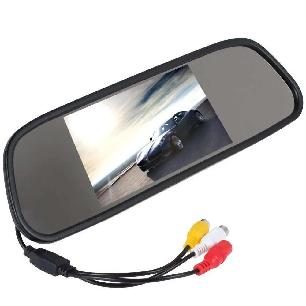 Зеркало заднего вида с ЖК дисплеем диагональю 5 дюймов 16:9|car rearview mirror monitor|mirror