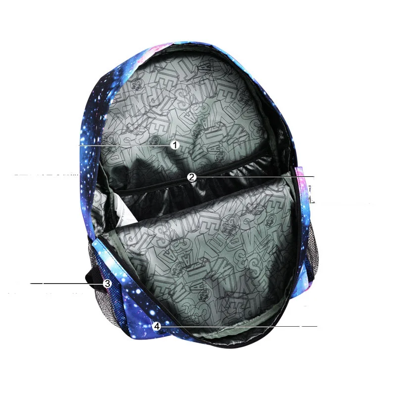 

USB Charge Anti Theft Backpack girl boy Security Waterproof School Bags College Teenage Male 15 inch sac a dos Luminous Backpack