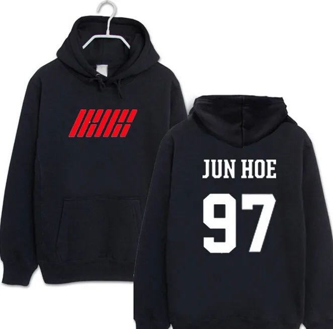Новое поступление свитеров с принтом ikon kpop альбом мой тип имени участника для