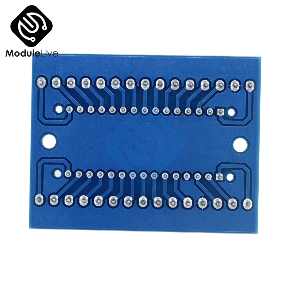 1 шт. Стандартная плата адаптера терминала для Arduino Nano V3.0 AVR ATMEGA328P ATMEGA328P-AU модуль 100%
