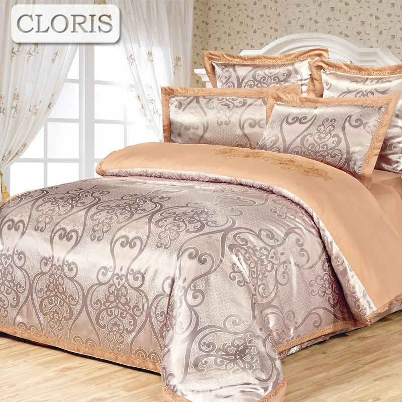 Хлопковое постельное белье CLORIS комфортное покрывало для русской семьи Комплект